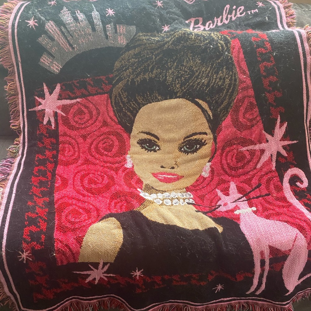 Barbie blanket